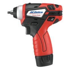 LLAVE DE IMPACTO 12V ENC 1/4 + 2 BATERIAS ACDELCO