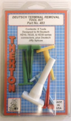 KIT 6 DESCONECTORES DE CABLES EN FICHAS ALEMANAS THEXTON - comprar online
