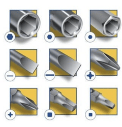 DESTORNILLADOR 9 EN 1 PHILLIPS / PLANO / CUADRADO / HEXAGONAL IRWIN - AYR Tools