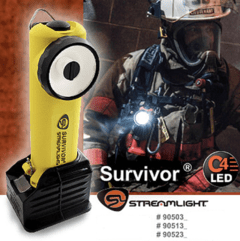 LINTERNA SURVIVOR LED C4 NARANJA STREAMLIGHT - AYR Tools