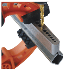 GUIA PARA AGUJEREAR PERFECTO 1/8" A 3/8" 17 MEDIDAS BIG GATOR - comprar online