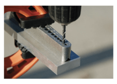 GUIA PARA AGUJEREAR PERFECTO 1/8" A 3/8" 17 MEDIDAS BIG GATOR en internet