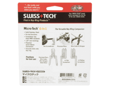 LLAVERO TIPO PINZA 6 EN 1 SWISS TECH - tienda online
