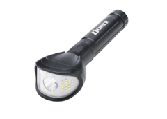 LINTERNA LED WIDE BEAM 220º 850 LUMENS BRILLO AJUSTABLE DORCY - comprar online