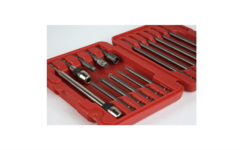 JUEGO PROFESIONAL DE PUNTAS 16 PZAS ENCASTRE 1/4" ACERO S2 SUNEX - AYR Tools