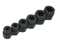 SET DE 6 EXTRACTORES DE TUERCAS, TORNILLOS Y ESPARRAGOS LISLE