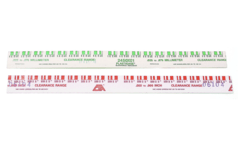 PLASTIGAGE 2 PIEZAS 0.025 - 0.076mm / 0.051 - 0.152mm CTA