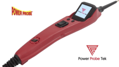 PUNTA LOGICA ENERGIZADORA y VOLTIMETRO 0-70V POWER PROBE 3EZ ( COLOR ROJO, EN CAJA )