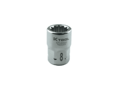 JUEGO 12 PIEZAS TUBOS 1/4 SPLINE 6 EN 1 PASANTES KTI - tienda online