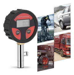 MEDIDOR DIGITAL DE PRESION DE CUBIERTAS DE AUTOS, CAMIONES, MOTOS, 0 A 200PSI DDC - comprar online