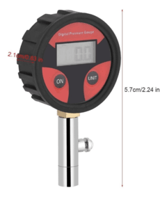 MEDIDOR DIGITAL DE PRESION DE CUBIERTAS DE AUTOS, CAMIONES, MOTOS, 0 A 200PSI DDC en internet