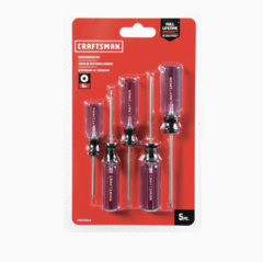 Juego 5 Mini Destornilladores Torx Craftsman - comprar online