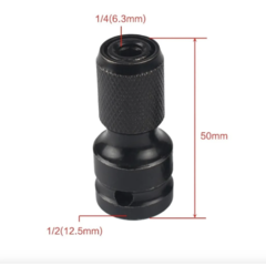 ADAPTADOR DE PUNTAS 1/2" a 1/4" ALTO IMPACTO DE CAMBIO RAPIDO AYR TOOLS