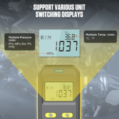 Manifold / Manometro Digital Para Aire Acondicionado Autool - comprar online