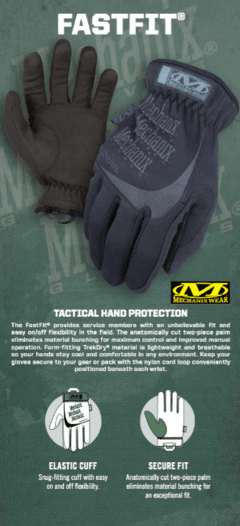 GUANTES ORIGINALES TACTICOS MULTICAM FASTFIT MECHANIX TAMAÑO L en internet