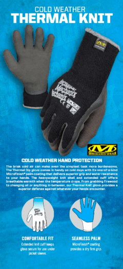 Guantes Termicos Multitareas De Mechanix Tamaño S/m en internet