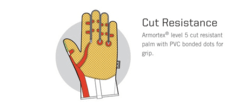 Imagen de Guantes Orhd-cr5 P/gas -petroleo-mineria Mechanix Tamaño L