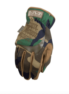 GUANTES TACTICOS FASTFIT WOODLAND MECHANIX TAMAÑO L