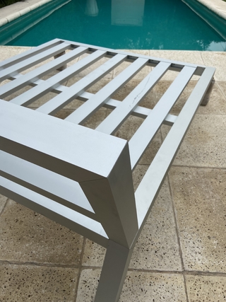 camastro de aluminio - comprar online