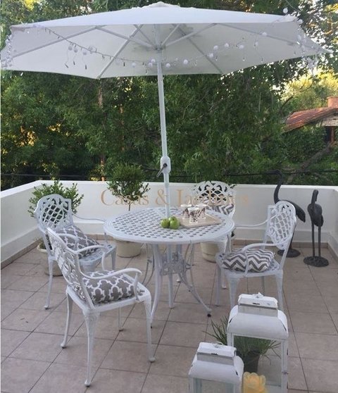 SET MESA Y SILLAS CHATEAU