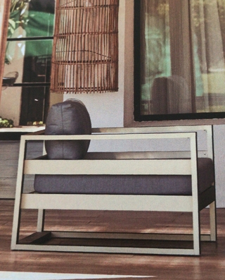 sillon de 1 cuerpo de aluminio - comprar online