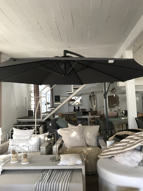 PARASOL EXCÉNTRICO NEGRO