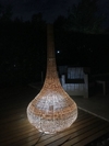 LAMPARA/FANAL DE RATTAN Natural - comprar online