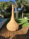 LAMPARA/FANAL DE RATTAN Natural