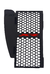 Cubre Radiador Tornado Negro Xr Rojo