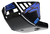 Cubrecarter Plastico Alto Impacto Negro Calco Azul Tornado