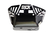 Cubrecarter Plastico Alto Impacto Negro Con Calco Blanco Tornado - comprar online