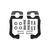 Cubremanos Universales Circuit Vector Blanco/rojo - comprar online