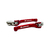 Manijas Palancas Cnc Rojas Biker Rebatibles - Tornadoshop