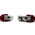 Manijas Palancas Cnc Rojas Biker Rebatibles - tienda online