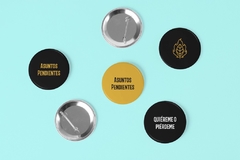 Pack de 3 botones “Asuntos Pendientes” en internet