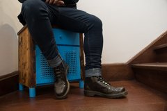 Bota en Cuero - Colección Bad Sheep - VIVA LA MERCH! La tienda online del ROCK!