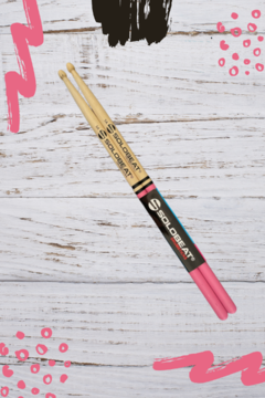 Baquetas custom Solobeat (Rosadas) - comprar online