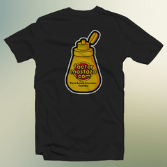 Camiseta Factor Mostaza.
