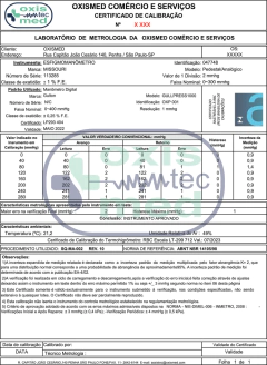 Calibração Monitor Multiparâmetro com emissão de certificado rastreável - comprar online