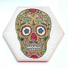 Cuadro Calavera Dorada