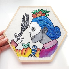 Cuadro Catrina Chavela