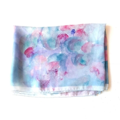 Pañuelo de seda Flores Lavanda en internet