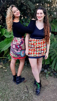 Pollera Jardín de Calaveras en internet