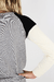 EDNA. Sweater combinado manga ranglan - tienda online