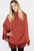 Imagen de ABRIL PONCHO CALADO DE LANA