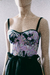 Violet Crop Top Corset de Brocato