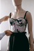 Violet Crop Top Corset de Brocato - comprar online