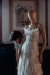 Drapped Flowers Dress