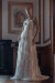 Drapped Flowers Dress