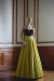 Taffeta A-Line Skirt